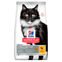 10 kg Hill's Science Plan Sterilised Cat Mature Adult 7+ Kattenvoer met Kip