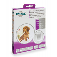 Petsafe Tierklappe 715 Original S - Katzenklappe - Weiß&Transparent 715