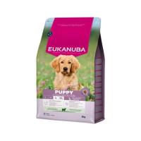 Eukanuba Premium Hundefutter mit Lamm & Reis Trockenfutter für sensible Welpen 2,5 kg