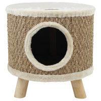 Adori Kyra Kratz- und Liegesofa - Kratzbäume - 36x36x36 cm Natur Beige