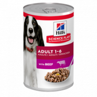 Hill's Science Plan Canine Adult - Beef - Dosen 12 x 370 G
