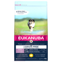 Eukanuba Pup & Junior Large Grain Free Huhn - Welpenfutter - 3 kg