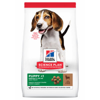 18kg HILL'S SCIENCE PLAN Hund Puppy Adult Medium Lamm & Reis Trockenfutter