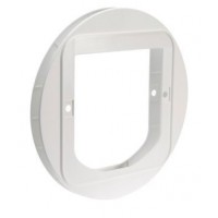 SureFlap Katzenklappe Montageadapter - Weiß