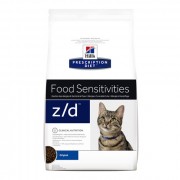 3 kg Hills Prescription Diet Feline Z/D Food Sensitivities