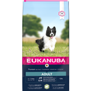 12+2,5 kg Eukanuba Adult Small Medium Lamm/Reis