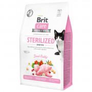 Brit Sterilized Sensitive Kaninchen - Katzenfutter - 400 g