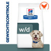 10kg Hill's Prescription Diet Canine W/D Low Fat/Diabetic/Gastrointestinal hundefutter