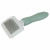 Zolux Nagetier Slickerbürste - Fellbürste - 60x30x137 mm Grün Weiß