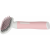 Zolux Anah Cat Weiche Slickerbürste Klein - Katzenfellbürste - 3.5x6.4x16.2 cm Rosa Weiß S