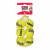 Kong Air Squeaker Ball - Hundespielzeug - 6 cm Gelb 6 Stück Medium