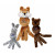 Kong Wubba Friend Assorti - Hundespielzeug - Klein