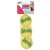 KONG Squeakair Balls Premium-Hundespielzeug Zahnschonende Quietsch-Tennisbälle Grosse Hunde (1 Packung)
