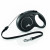 Flexi Roll-Leine Classic Seil M Schwarz - Hundeleine - 8 m