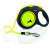 Flexi Roll-Leine New Classic Neon Tape - Hundeleine - 5 m Schwarz Gelb L