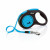 Flexi Rollleine New Neon Tape S 5 m - Hundeleine - Schwarz&Blau