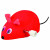 Trixie Aufziehbare Maus - Katzenspielzeug - 175x80x40 mm Sortiert