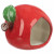 Trixie Keramikhaus Apfel - Käfigzubehör - 13x10x10 cm Rot