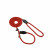 Hunter Schleppleine Freestyle Nylon Rund - Hundeleine - Rot
