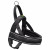Hunter Geschirr Norweger Racing Nylon Schwarz&Schwarz - Hundegeschirr - 82x105x3.8 cm