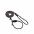 Hunter Schleppleine Freestyle Nylon Rund - Hundeleine - Grau
