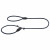 Hunter Schleppleine Freestyle Nylon Rund Blau - Hundeleine - 170x0.8 cm