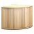 Juwel Schrank Trigon 350 Sbx 123x87x80 cm - Aquariummöbel - Hell Holz