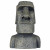 Aqua Della Moai Bild - Aquarium - Ornament - 11x9x17 cm