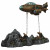 Aqua Della Steampunk Schwebendes U-Boot - Aquarium - Ornament - 20x9.7x16 cm