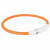 Trixie Usb Flash Leuchtender Schlauch Ø 7 Mm Orange - Hundesicherheitslicht - M-L