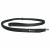 Petlando Trainingsleine Mesh Schwarz - Hundeleine - 230x1.5 cm