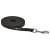 Petlando Tracking Schleppleine Schwarz - Hundeleine - 500x1,0 cm 5m