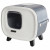Savic Katzentoilette Mira De Luxe - Katzenklo - 45.5x44x49.5 cm Anthrazit Katzentoilette