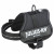 Julius-K9 Powergeschirr Schwarz - Hundegeschirr - 33-45x1.8 cm