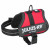 Julius-K9 Powergeschirr Rot - Hundegeschirr - 33-45x1.8 cm