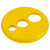 Rogz Flying Object Gelb - Hundespielzeug - S