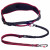 Rogz Air Tech Sport Leine & Leine Schwarz&Dunkelrot - Hundehalsband-Set - L/XL