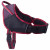 Rogz Air Tech Sport Geschirr Schwarz&Dunkelrot - Hundegeschirr - Xl