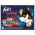 Felix Multipack Doppelt So Lecker Mix Auswahl Gelee - Katzenfutter - Rind Huhn Seelachs 12x85 g
