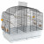 Ferplast Vogelkäfig Canto - Vogelunterkünfte - 71x38x60.5 cm Grau