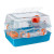 Ferplast Hamsterkäfig Duna Fun - Tierunterkunft - 55x47x37.5 cm Blau Orange