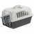 Ferplast Transportbox Atlas 5 28x41.5x24.5 cm - Katzen Transportbox - Grau