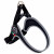 Tre Ponti Fibbia Basic Geschirr Schwarz&Reflexion - Hundegeschirr - 44 - 59 cm Bis 7 kg