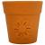 Sodapup Flower Pot - Hundespielzeug - 17x11 cm Orange