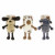 All For Paws Lammwolle Cuddle Jumbo Tier - Hundespielzeug - 28x27x8 cm Mehrfarbig