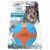 All For Paws X-Bounce Ball - Hundespielzeug - 6.5x6.5x6.5 cm Orange Blau