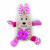 All For Paws Little Buddy Comforting Bunny - Hundespielzeug - 35x25x4 cm Rosa