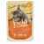 Sam's Field Cat Mahlzeitbeutel True Meat Filets 85 g - Katzenfutter - Huhn&Kürbis