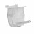 Savic Fressnapf Universal - Vogel - Futtertrog- Trinknapf - Transparent pro Stück