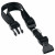 Adori Klickhalsband Nylon Schwarz - Hundehalsband - 36-56X2.0 cm